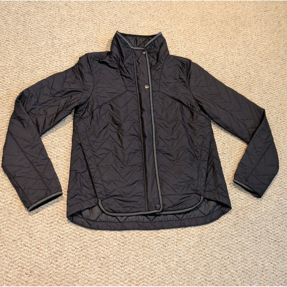 The North Face Westborough Insulated Quilted Jacket Womens Small Black Outdoor